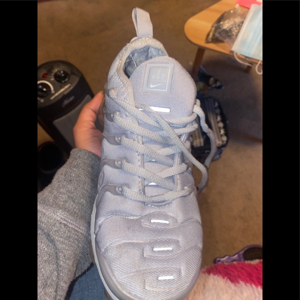 Light Grey Nike vapormax Women 5.5 - Picture 2 of 5